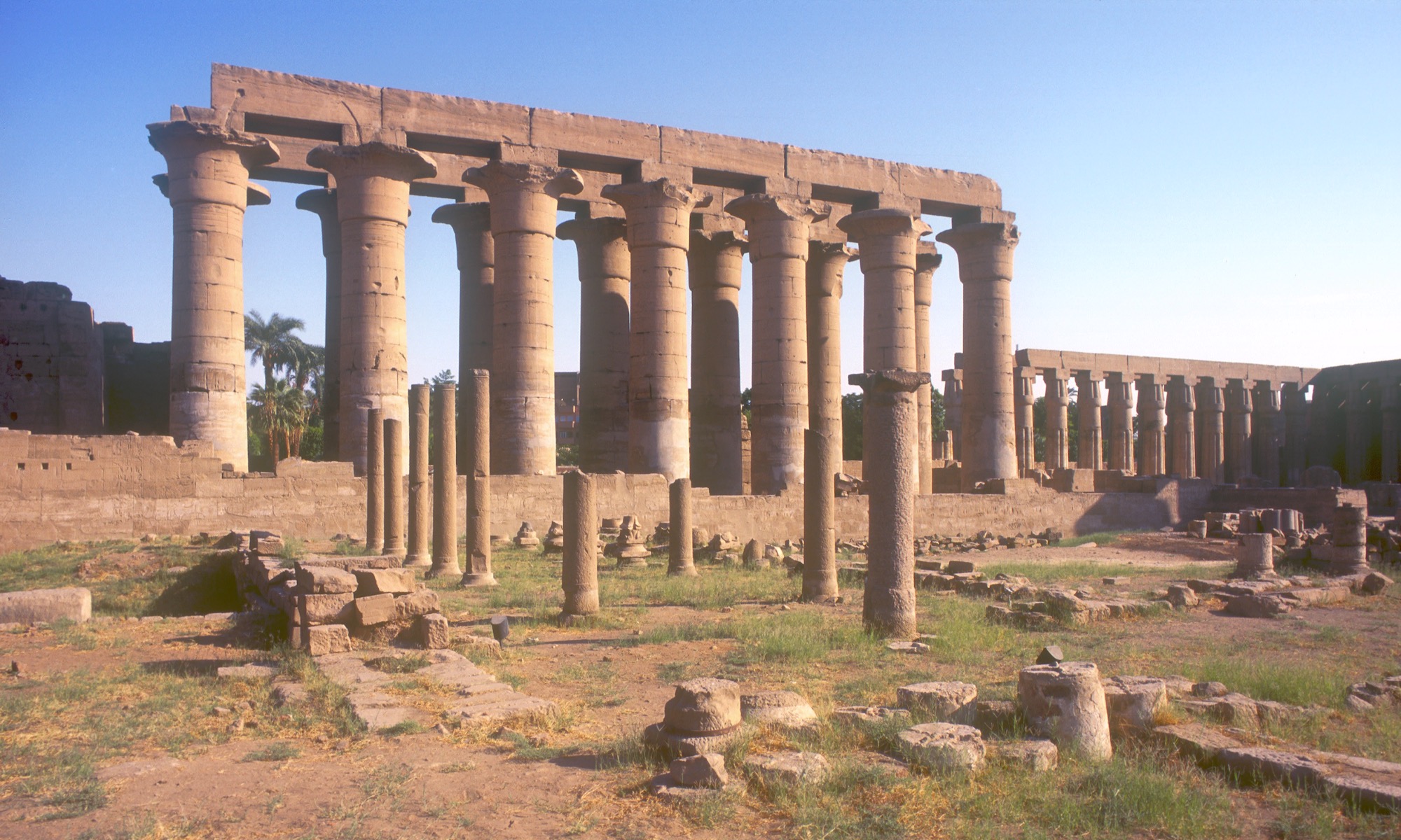 Remains of Coptic church.