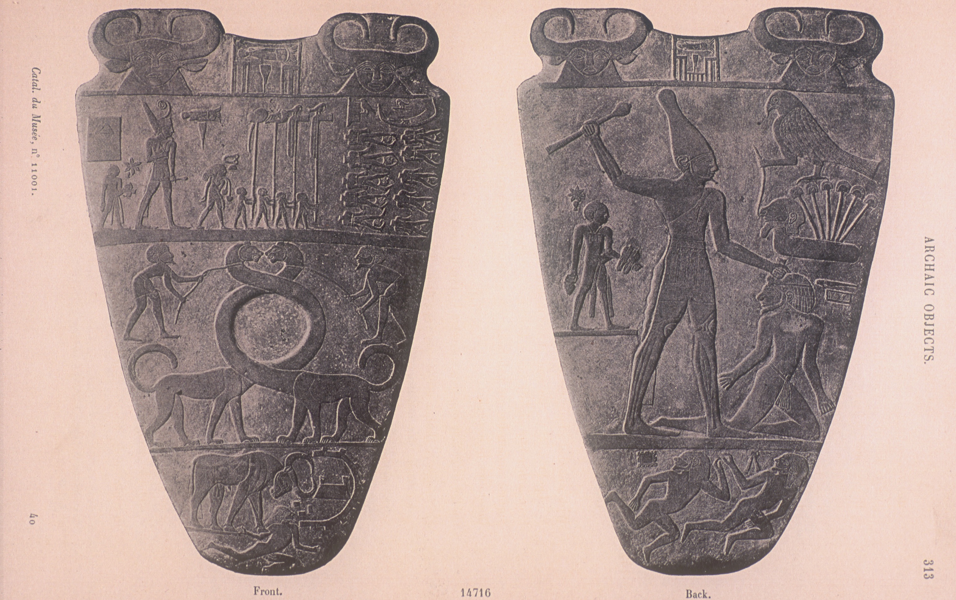 Narmer Palette.