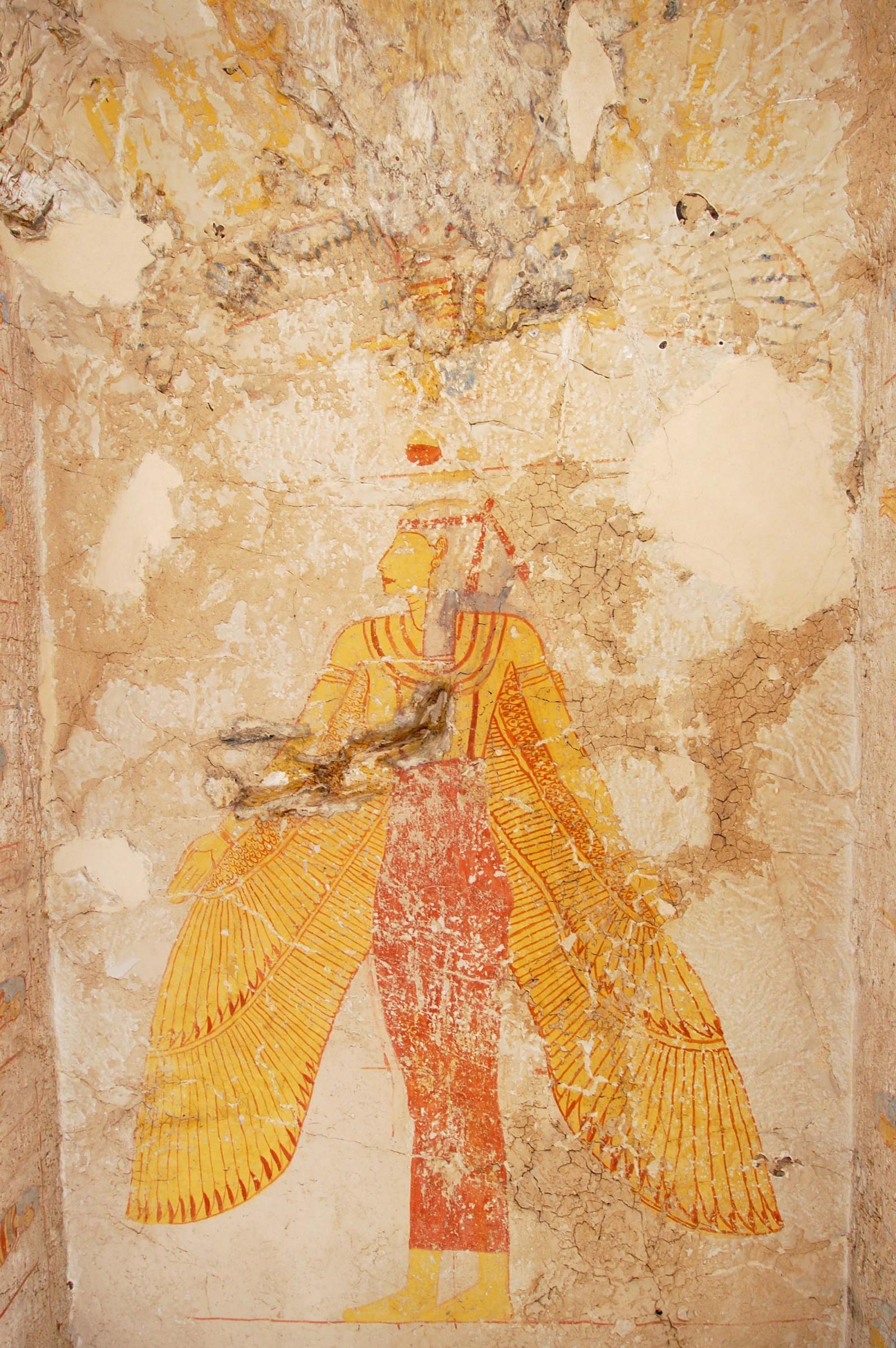 Ceiling, burial chamber.