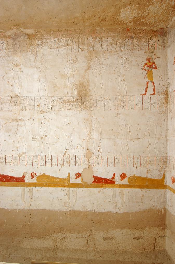 Right wall, right section.