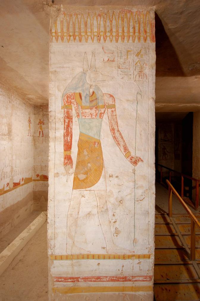 Pillar 3, rear face.