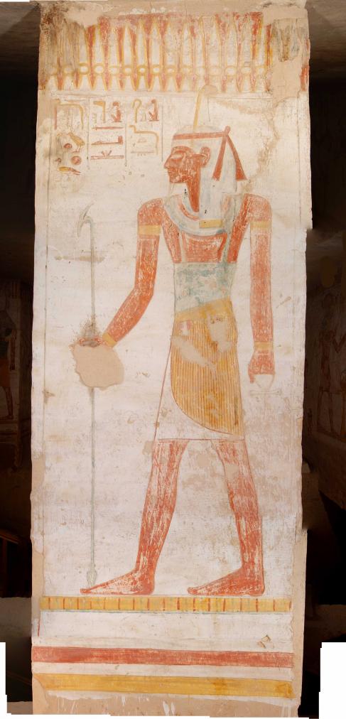 Pillar 4, right face.