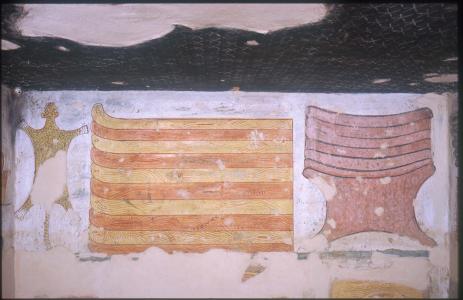 KV 11: Side Chamber Cg:  left wall, upper section