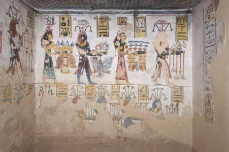 KV 11: Side Chamber Cb: right wall