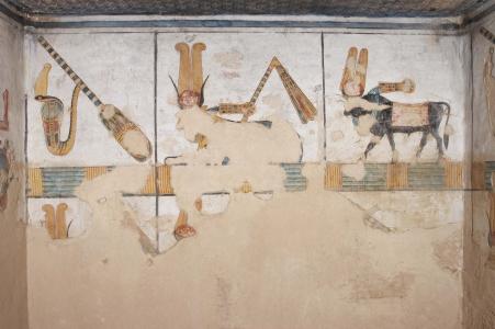 KV 11: Side Chamber Cc: left wall