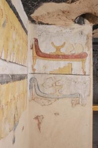 KV 11: Side Chamber Cg: front wall