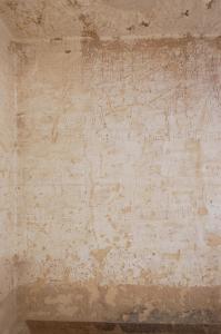 Left wall, left section.