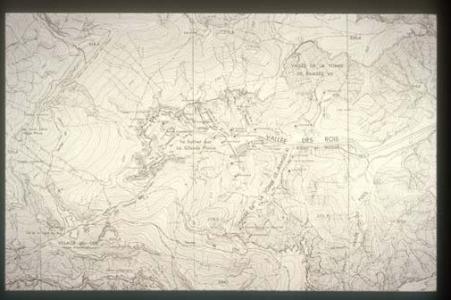 Valley of the Kings, map