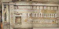 KV 11: Corridor D2:  right wall. left section